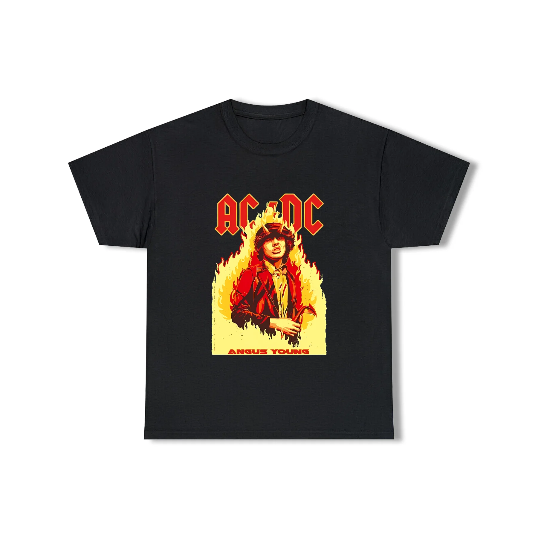 

Amazing T Shirt Lady Casual Australian Angus Young Ac Hard Rock Heavy Metal Music Band Dc T-shirt Women T-shirts Graphic S-3XL