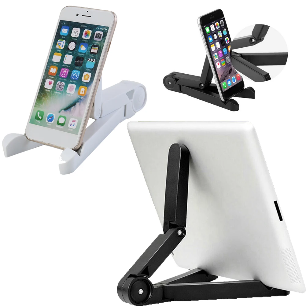 

Folding Universal Tablet Bracket Stand Holder For iPad/iphone/Nexus /Kindle Adjustable Desktop Mount Stand Tripod Table Desk