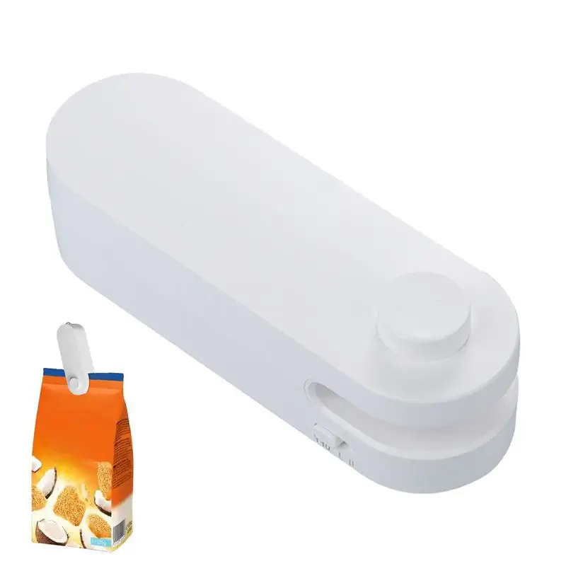 

Portable Heat Vacuum Sealers Plastic Sealer Chip Bag Sealer Heat Seal And Cutter Mini Food Sealer For Plastic Bags