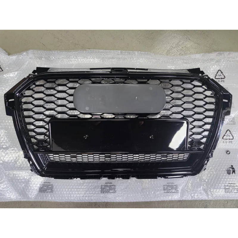 

Car Front Bumper Grille Grill for Audi RS1 For A1/S1 Grill 2015 2016 2017 2018 car accessories fast ship