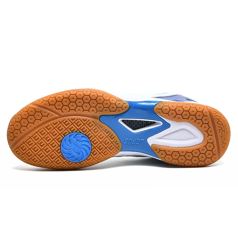 New Badminton Shoes Men's and Women's Tennis Fitness Shoes Lightweight Non-slip Badminton Volleyball Shoes Size 36-46