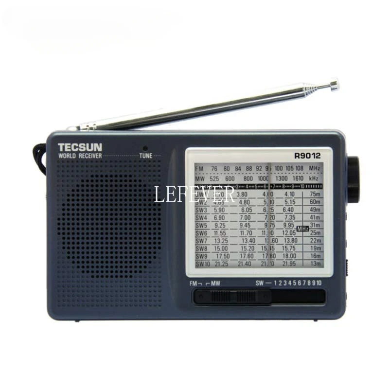 TECSUN R-9012 радио FM AM SW портативное радио 12 диапазонов портативный Радиоприемник Высокая чувствительность низкий уровень шума короткая волна карманное радио