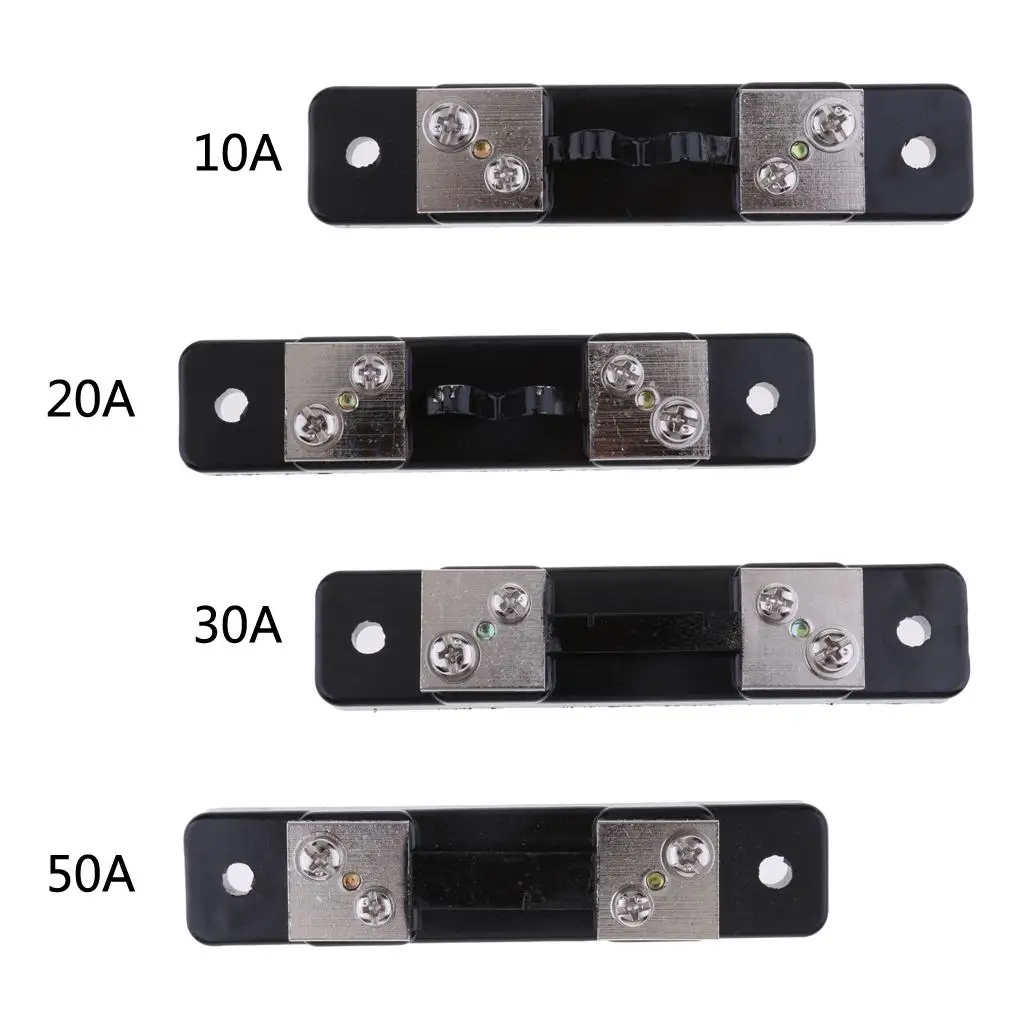DC 75 мВ 10 А 20 30 50 Шунт тока для панели амперметра усилителя