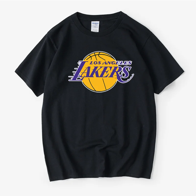 

Usa Los Angeles Basketball Team Uniform No.24 T-shirt For Men Women Harajuku Anime Oversized T shirt Men's Cotton Tops Plus Size