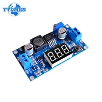 4a dc to dc with led displays power converter step up module xl6009 boost module power supply module adjustable 4 5 32v to 5 52v