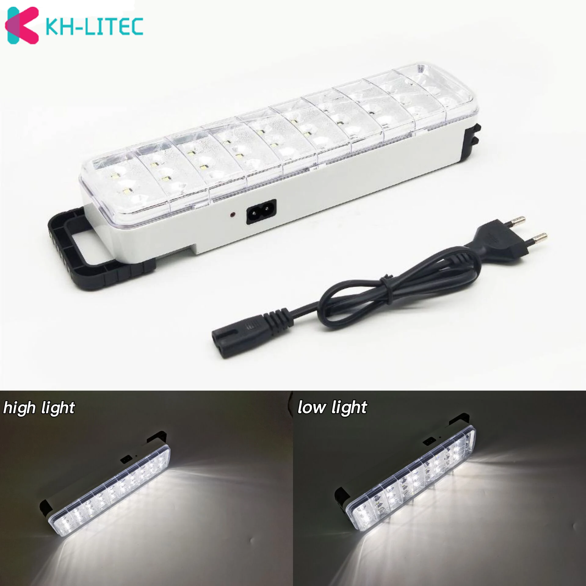 30LED Multi-function Emergency Light Flashlight Rechargeable LED Safety Lamp Inspection Lamp 2 Mode For Home Camp Outdoor