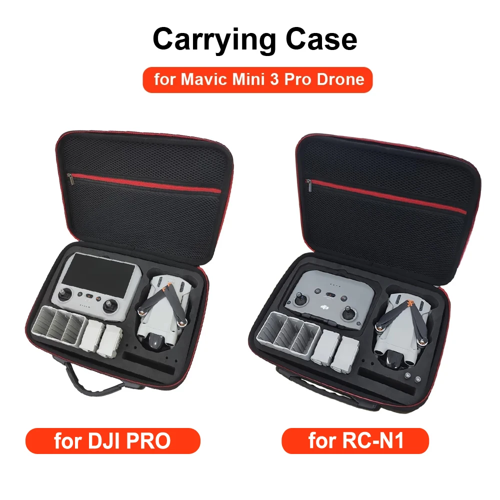 

For DJI Mini 3 Pro Storage Bag Carrying Case Remote Controller Battery Drone Body Handbag for DJI Mavic Mini 3 Pro Accessory