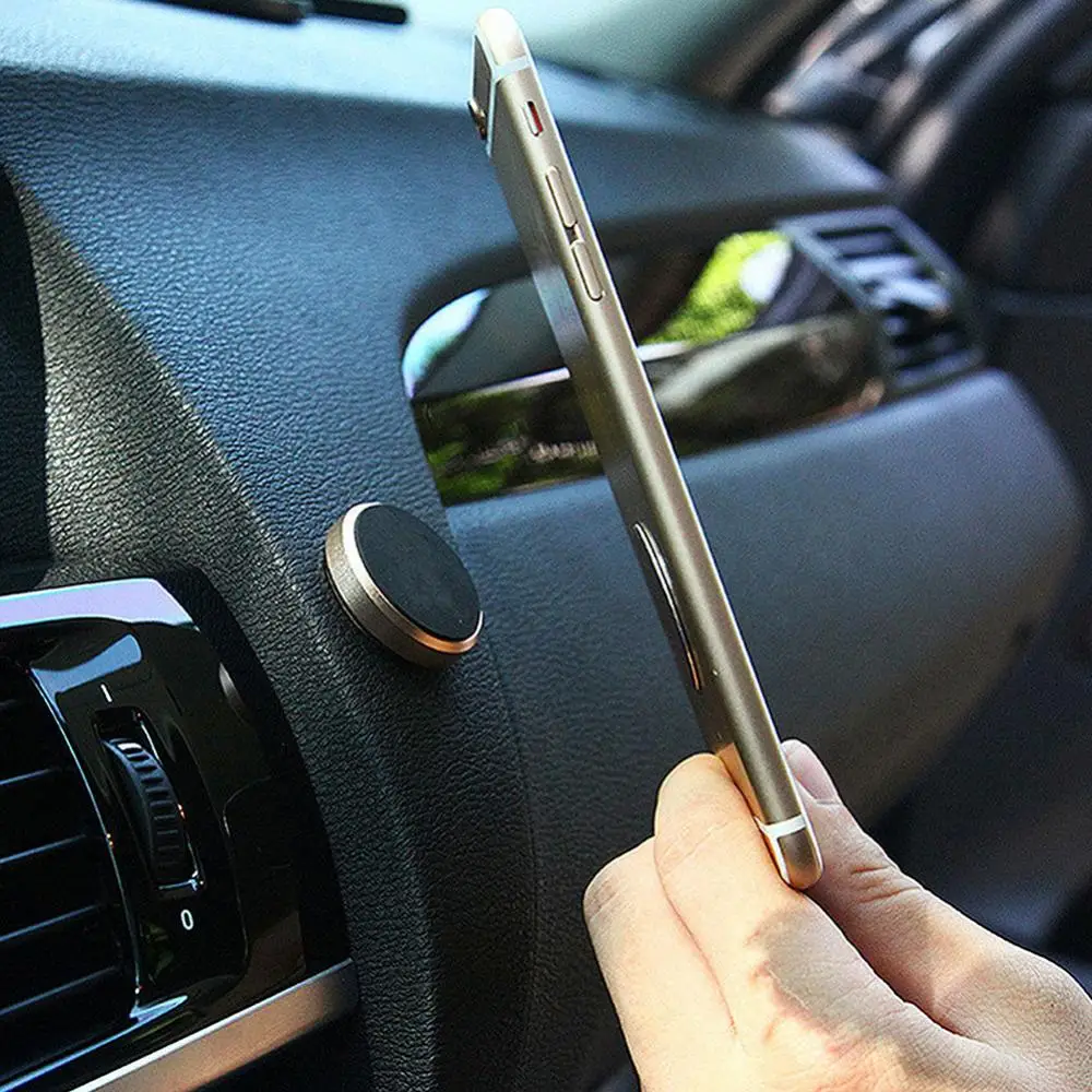 

Portable Aluminium Alloy Mobile Phone GPS Car Magnetic Dash Mounted Holder Plate