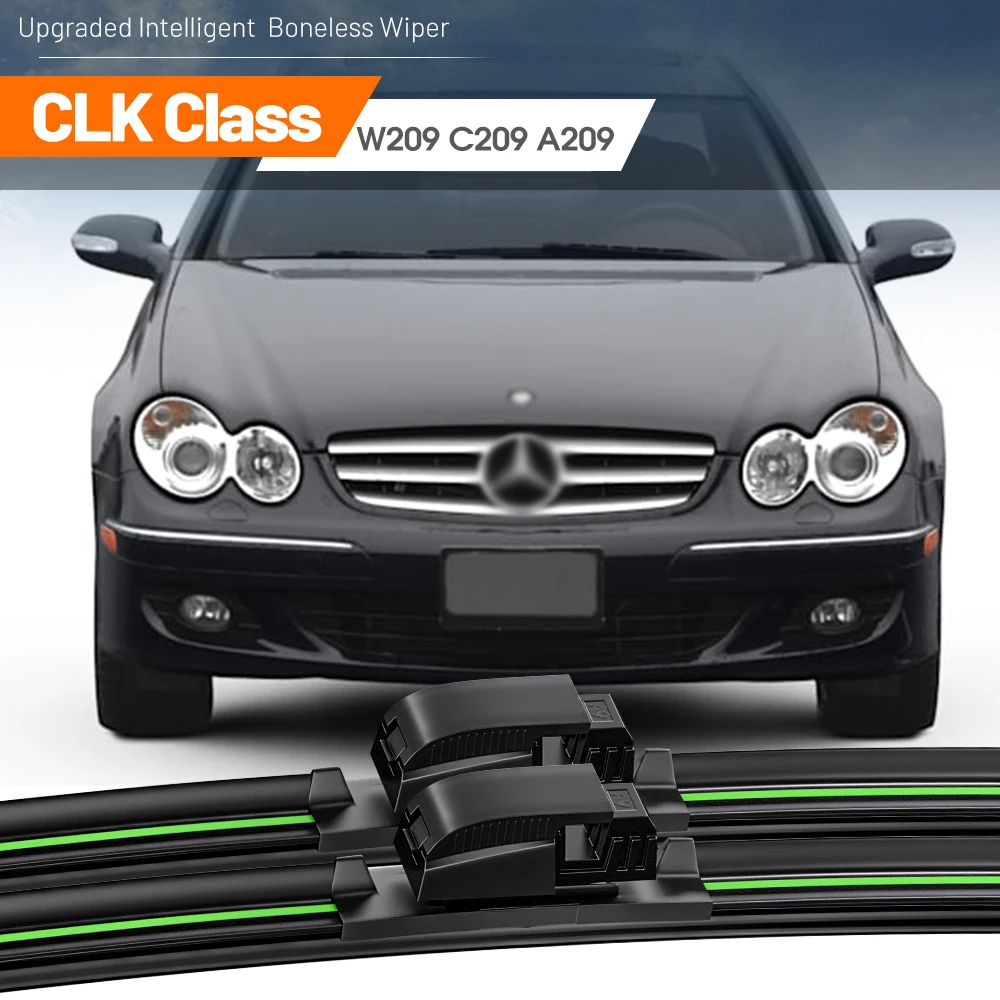 2 шт. для Mercedes Benz CLK Class W209 C209 A209 2002-2009 щетки стеклоочистителя переднего стекла 2004 2008