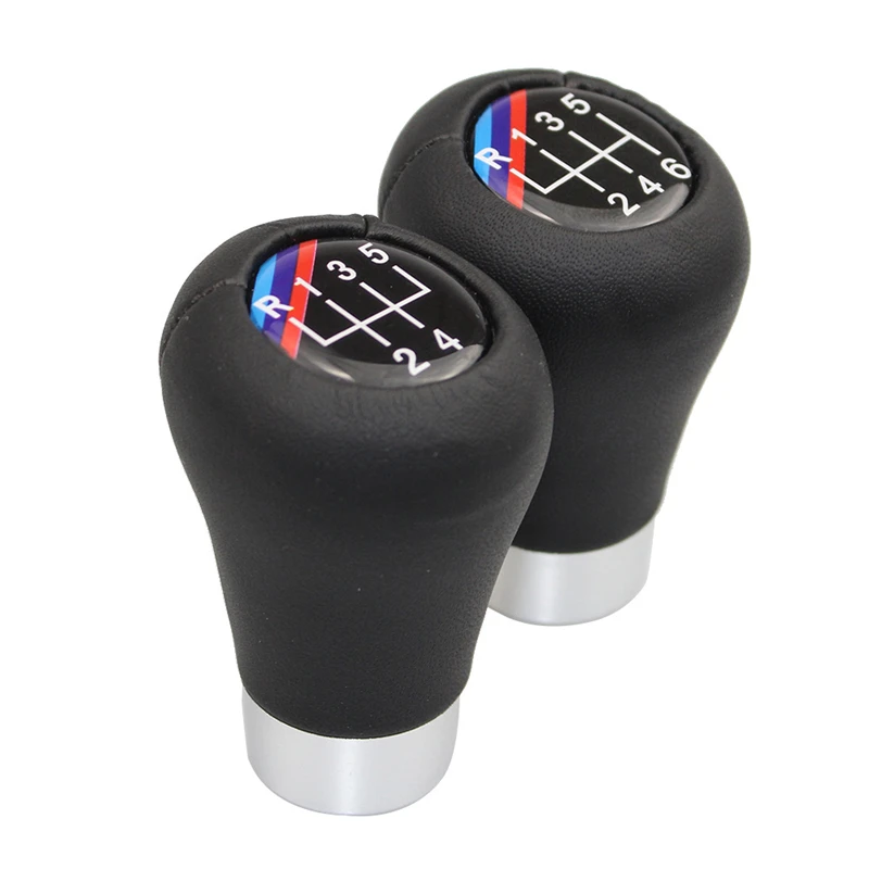 

5 6 Speed Gear Shift Knob Auto Shifter Lever for BMW 1 3 5 6 Series E39 E46 E53 E60 E61 E63 E81 E82 E83 E87 E90 E91 E92 X5 X3 X1