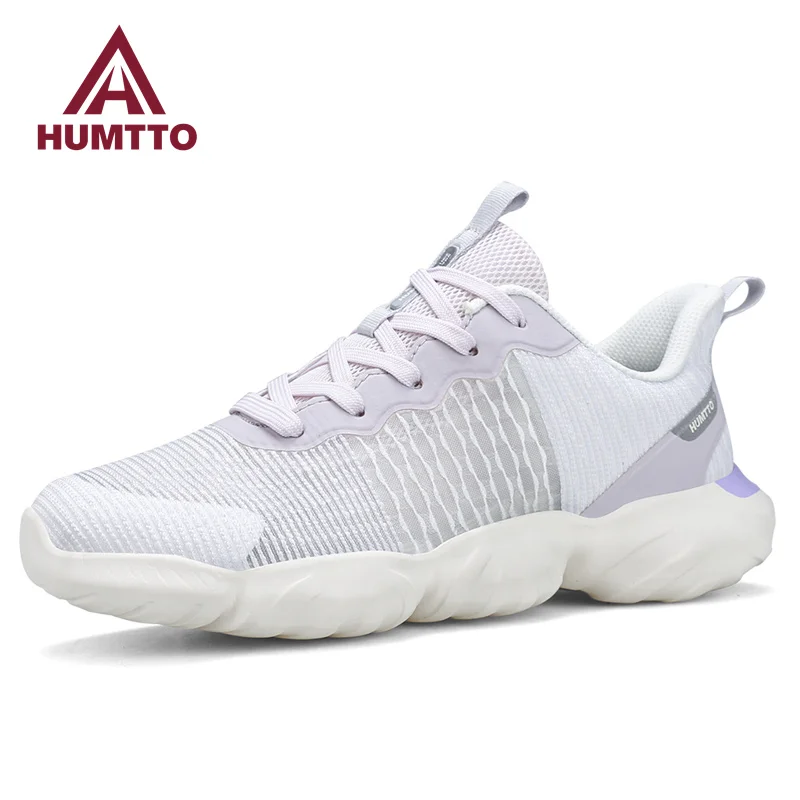 HUMTTO Breathable Women Shoes Luxury Designer Trail Running Shoes for Womens Sport Jogging Gym Sneakers Casual Tennis Trainers