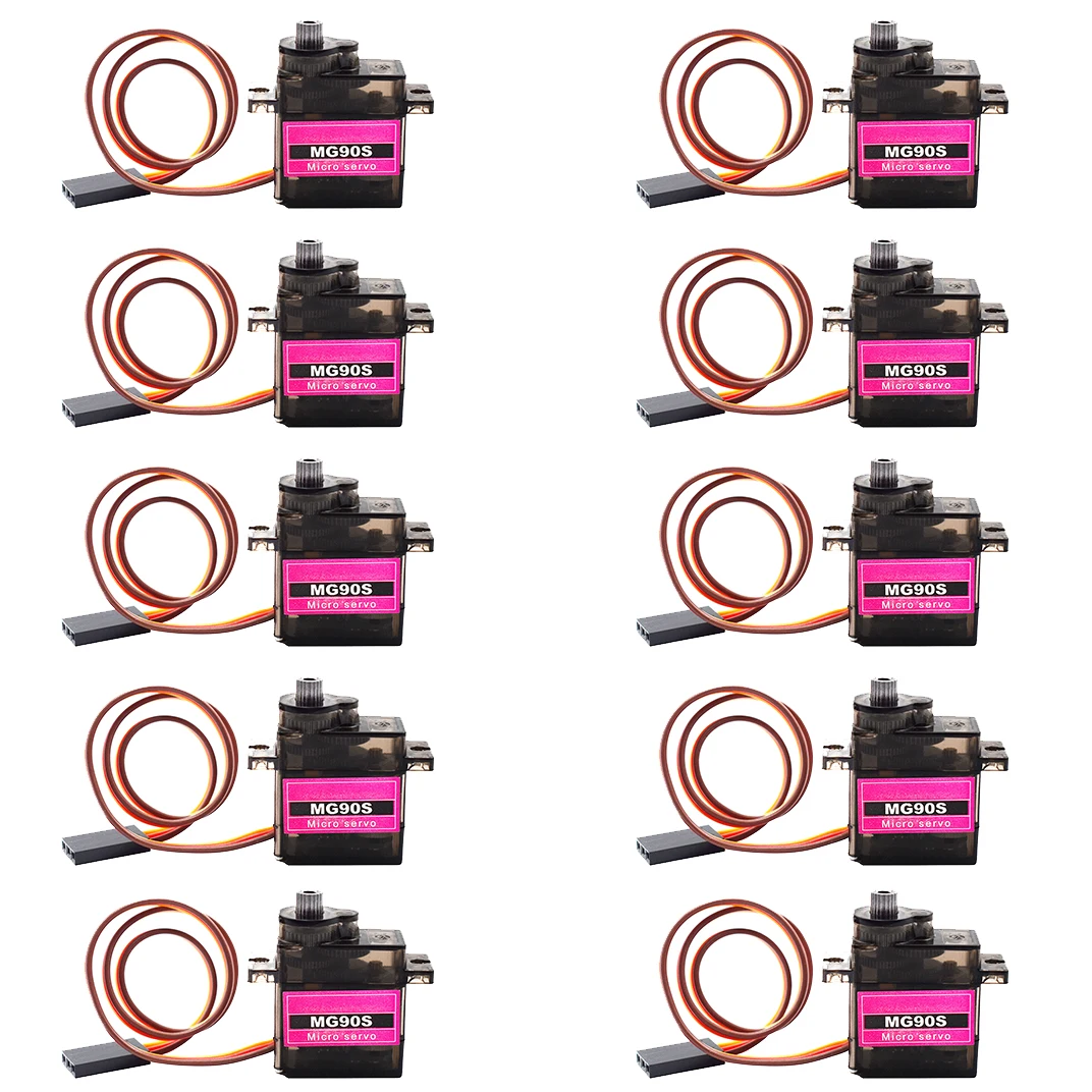 Skyquist MG90S полностью металлическая шестерня Micro 9G обновление сервопривода для