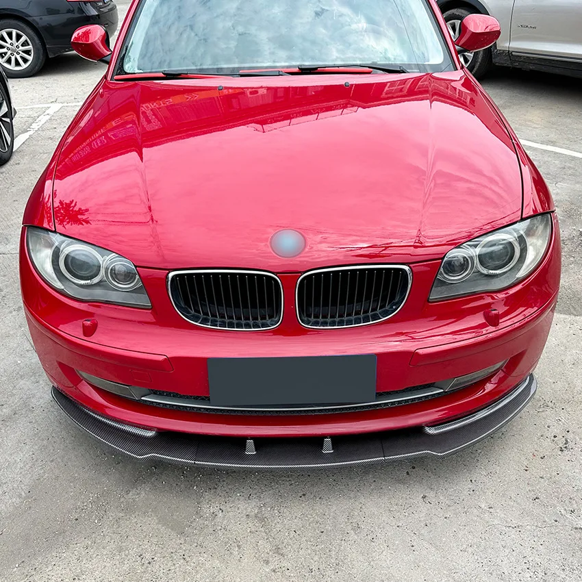 Для BMW 1 серии E81 E82 E87 E88 LCI модель 2005-2011 автомобильный передний бампер спойлер