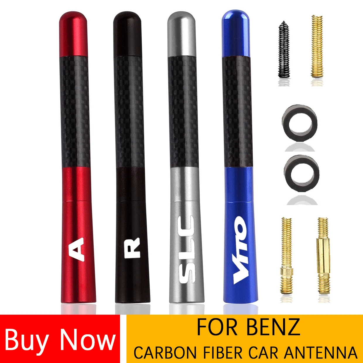 Carbon Fiber Radio Car Antenna For Mercedes Benz AMG VITO VIANO SPRINTER SLK SL CLS SLC CITAN Aerial Enhanced Signal Accessories Carbon Fiber Radio Car Antenna For Mercedes Benz AMG VITO VIANO SPRINTER SLK SL CLS SLC CITAN Aerial Enhanced Signal Accessories