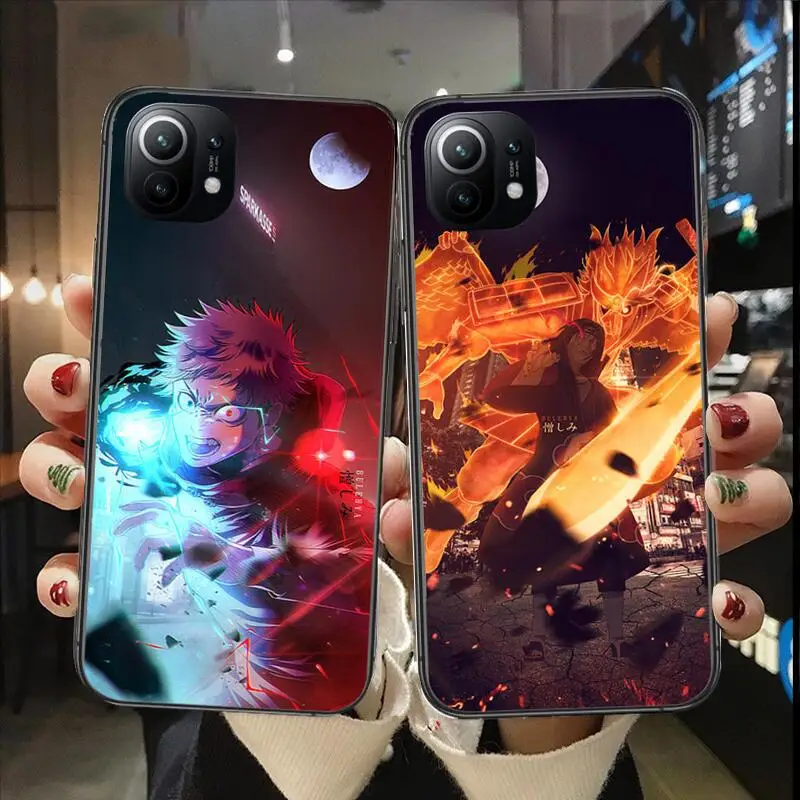 

Naruto Japan Phone case For Redmi 7 7a 8 8a 9 9a 10x pro 5g 9c k30 k40 mi 11lite ultra Phone cover Black