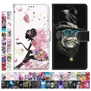 boys girls kids lovely phone bags for case samsung galaxy s9 plus s8 s7 s6 s5 animal flower tower dog cat tiger wolf lion d08f free global shipping