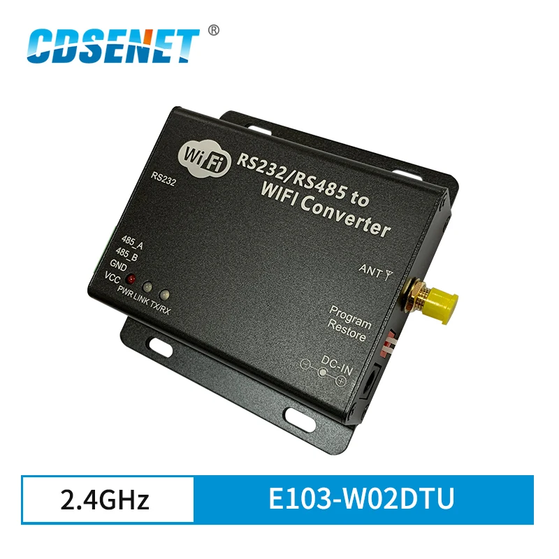 2,4 Wi-Fi модуль DTU CC3200 2,4 ГГц, беспроводной, RS232, RS485, последовательный порт, передатчик CDSENET E103-W02-DTU