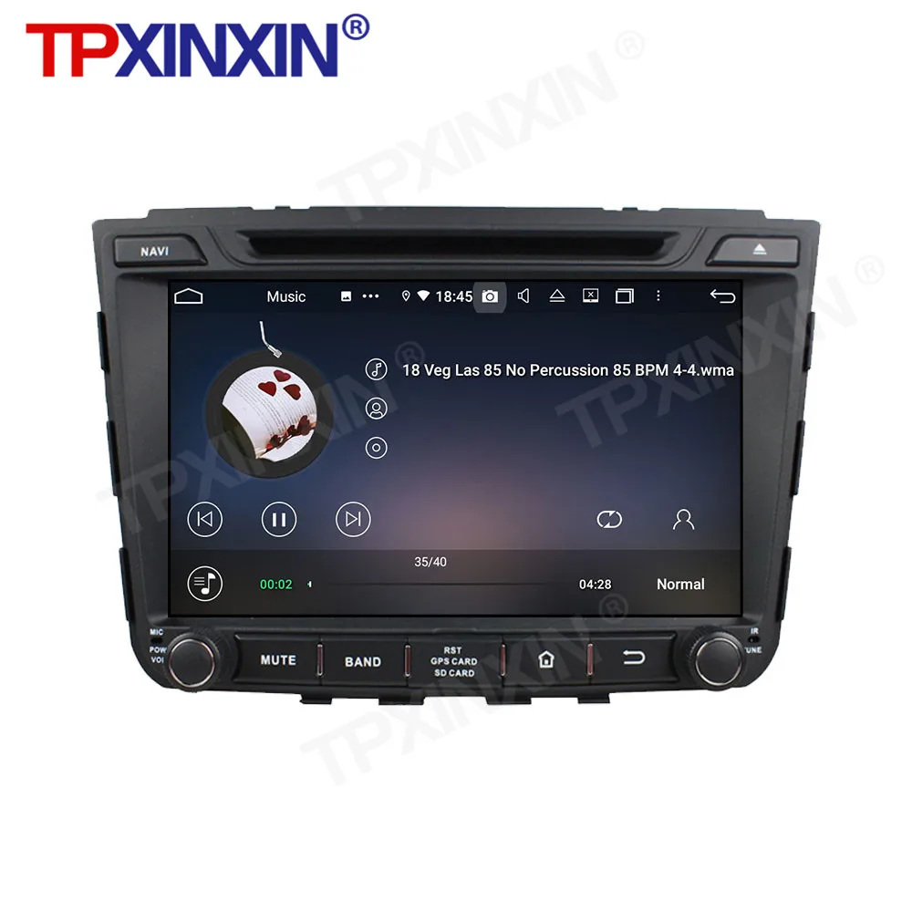 Автомагнитола на Android 13 0 8 + 256 ГБ GPS для Hyundai Creta ix25 2014-2017 головное устройство с