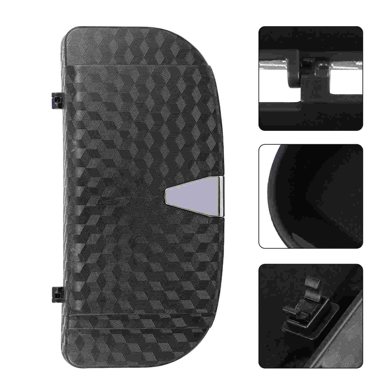 

Black Visor Car Glasses Case Interior Organizer Frame Storage Auto Sunglasses Plastic For