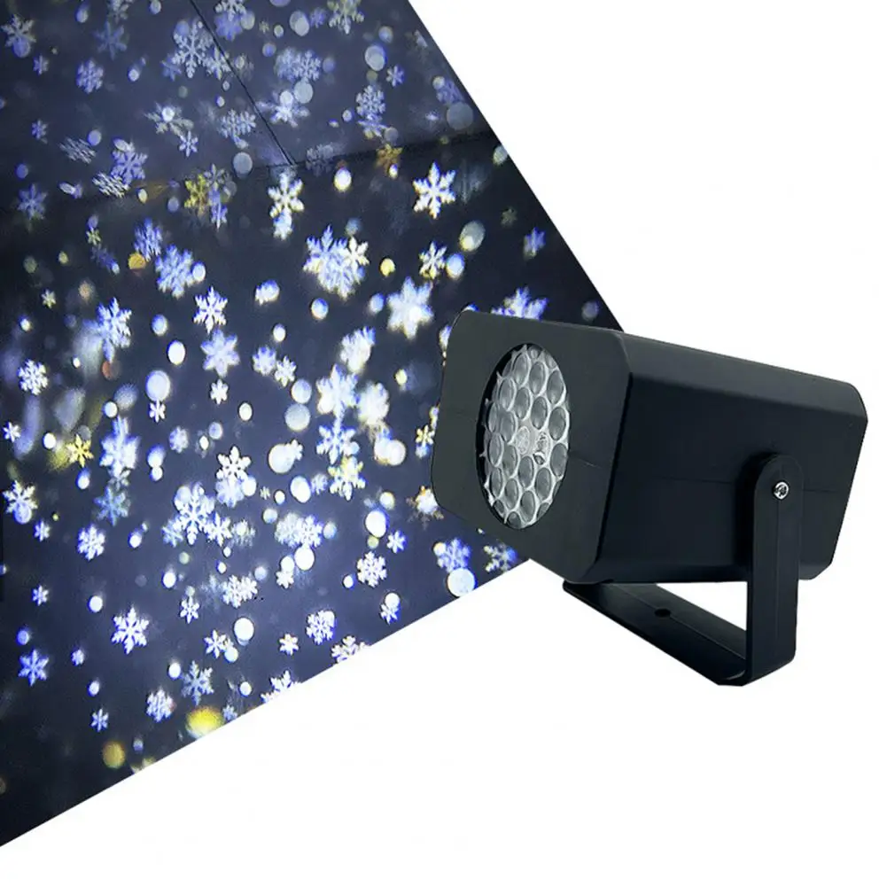 

Led Projector Light Projection Area Snowflake Projector Easy Installation Usb Plug-play Christmas Party Lamp for Indoor Decor