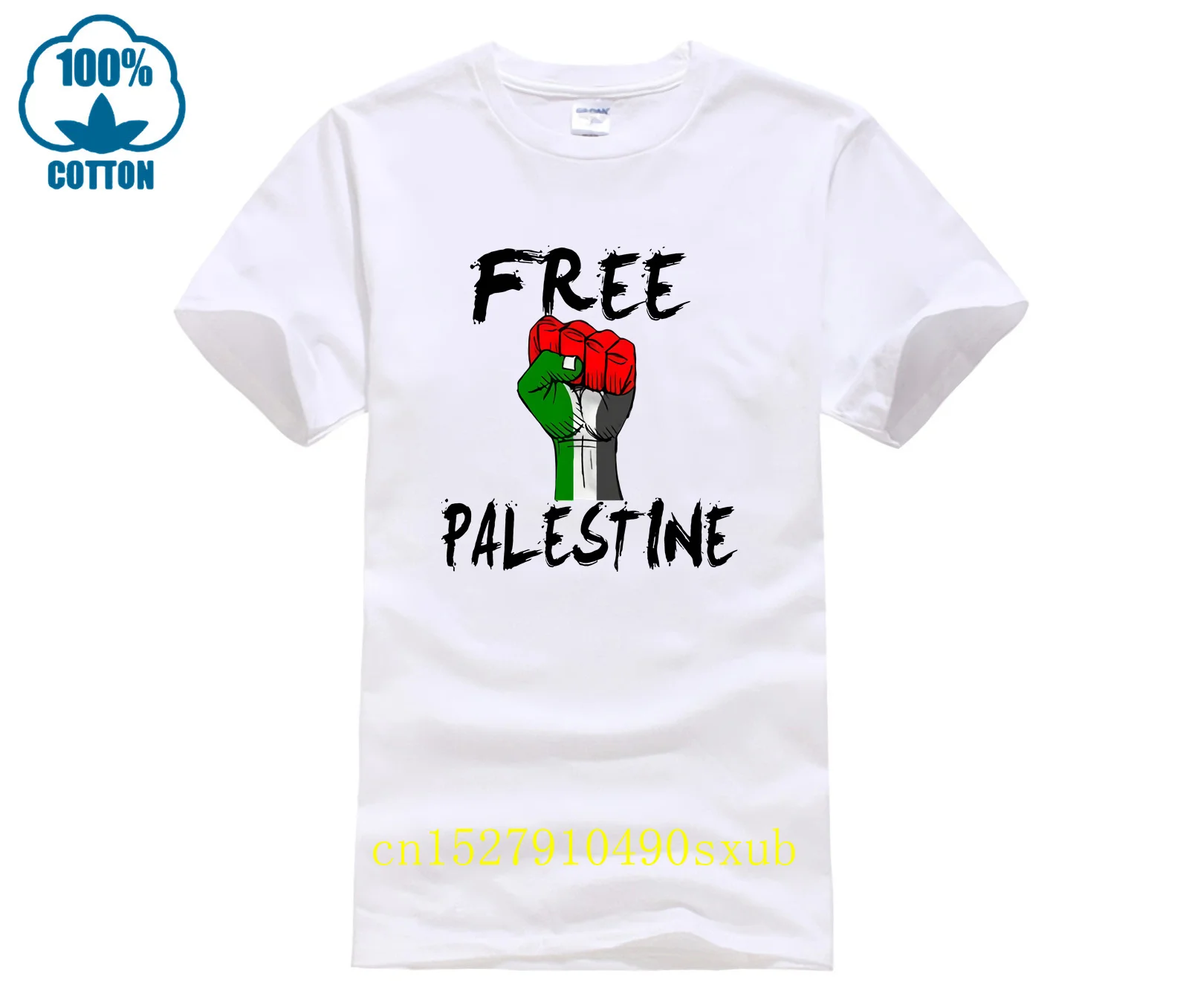 Топ Футболка свободная газа паластина Арафат