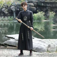 men hanfu chinese ancient traditional clothing han dynasty swordsman hanfu robe tang suit cosplay costume carnival party dress