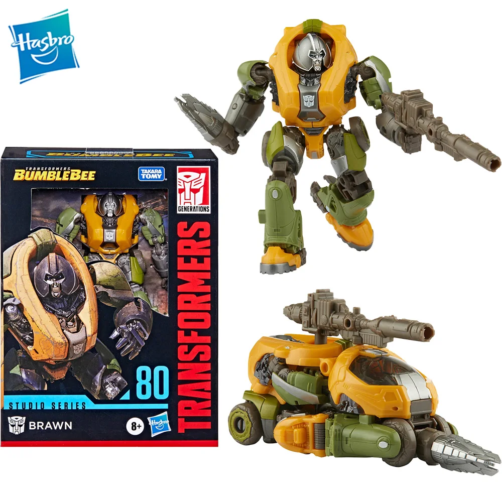 

[In Stock] Hasbro Original New Transformers SS80 Brawn Studio Series Deluex (BB) Action Figure Collection Robot Model Gift Toys