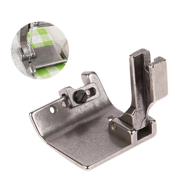 

1pc Stainless Steel F99 Universal Presser Foot With Adjustable Folding Edge Wrapping Curling For Flat Sewing Machine Accessories