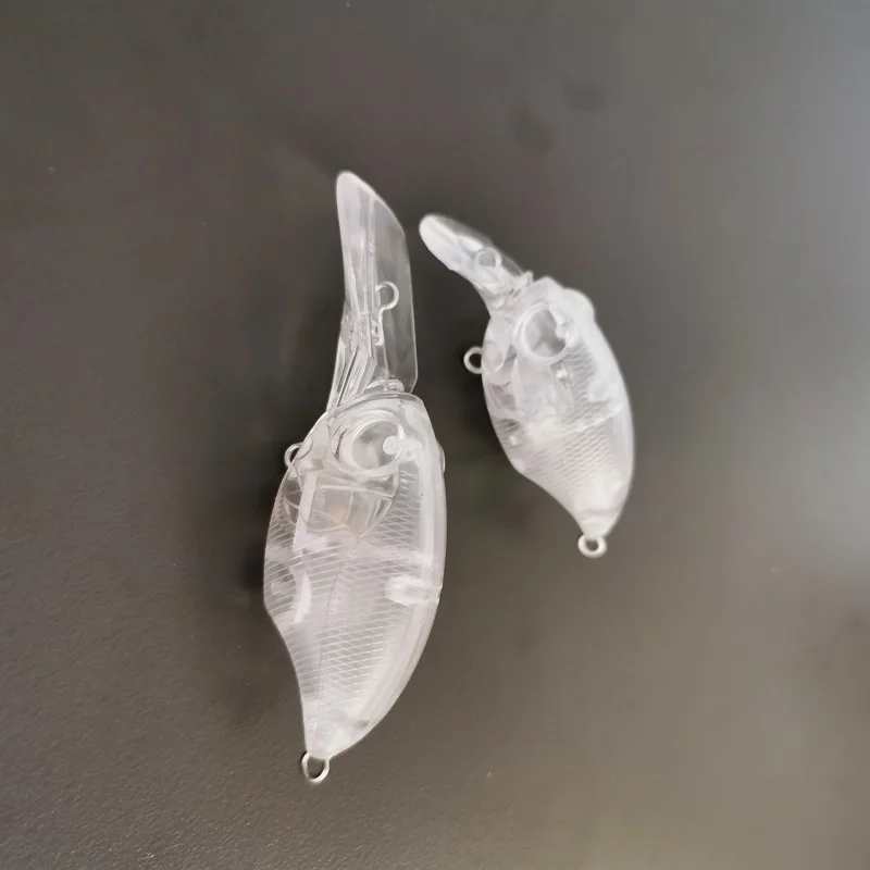 Пустые плавающие кренкбейты приманки сделай сам тело 10 г/7 г Неокрашенная