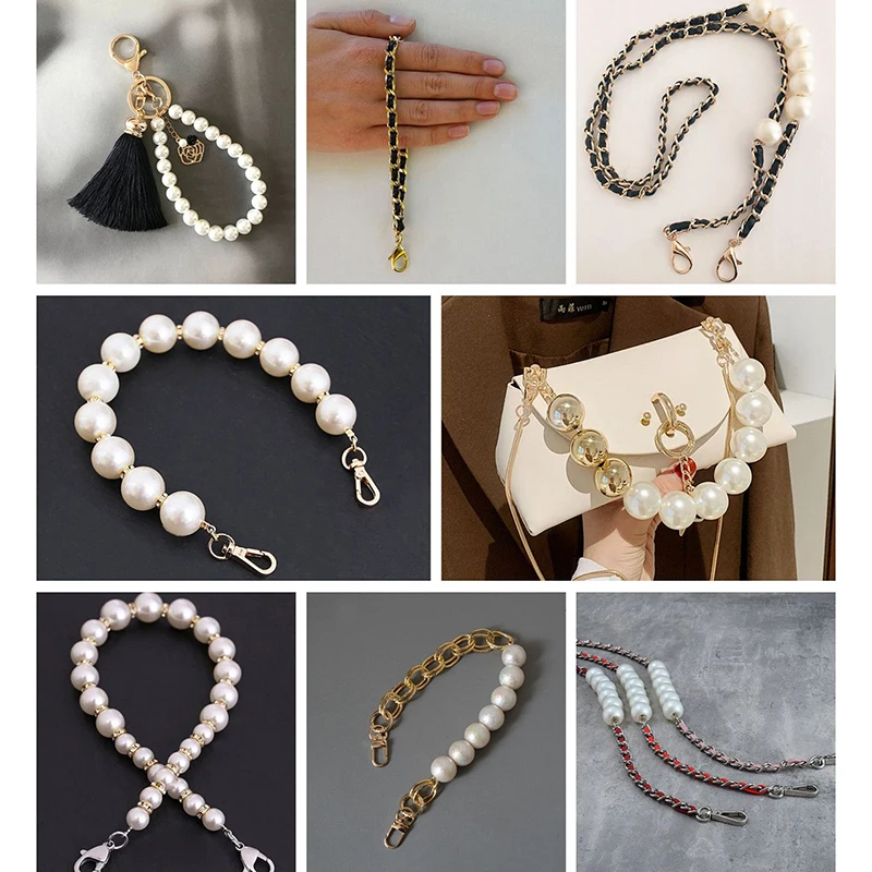 

1 шт., жемчужный ремешок для багажа, 110 см