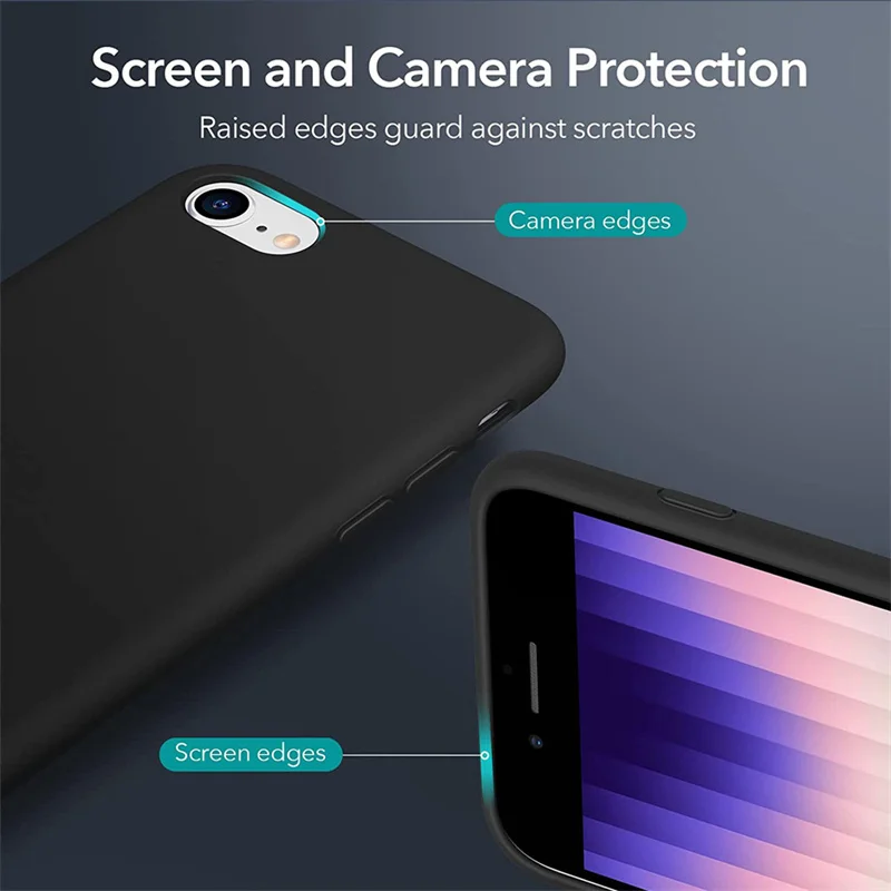 айфон се 3 чехол на iphone se 2022 ТПУ для se3 case мягкий анти-шок 13 pro max apple mini мини чехлы