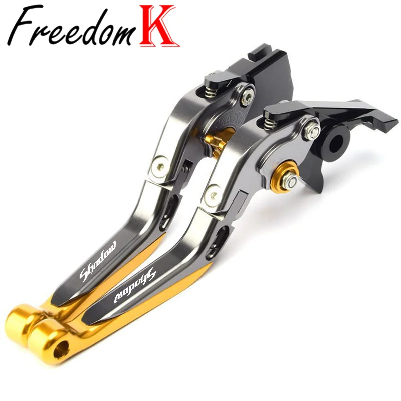 

For Honda VT750 PHANTOM SHADOW 2009-2017 VT 750 2010 Motorcycle Adjustable Clutch Brake Levers Extendable Folding Handle Grips