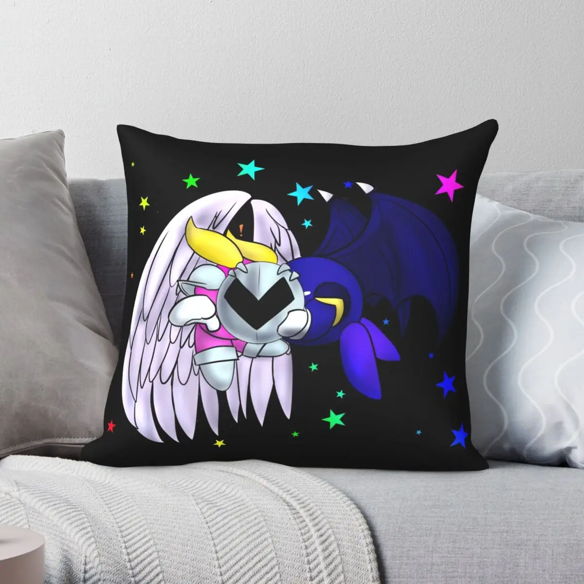 Квадратный чехол для подушки MetaGala полиэстеровый льняной бархатный креативный