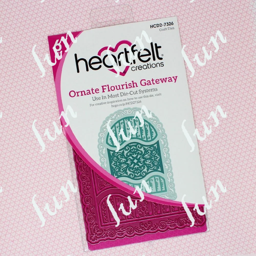 

Hot Sell New Ornate Flourish Gateway Die Metal Cut Dies Reusable Diy Scrapbooking Greeting Card Gift Embossing Coloring Stencils