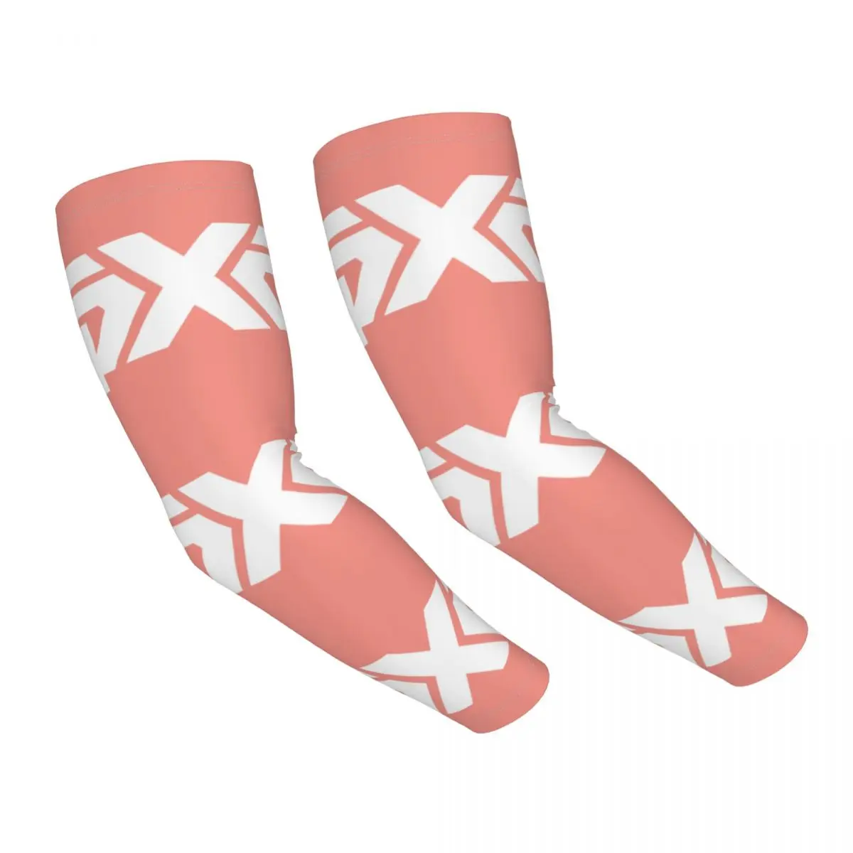 

Personalized Custom Golf Logo Arm Sleeves Warmer Men Women UV Sun Protection Tattoo Cover Up Sports Compression Running
