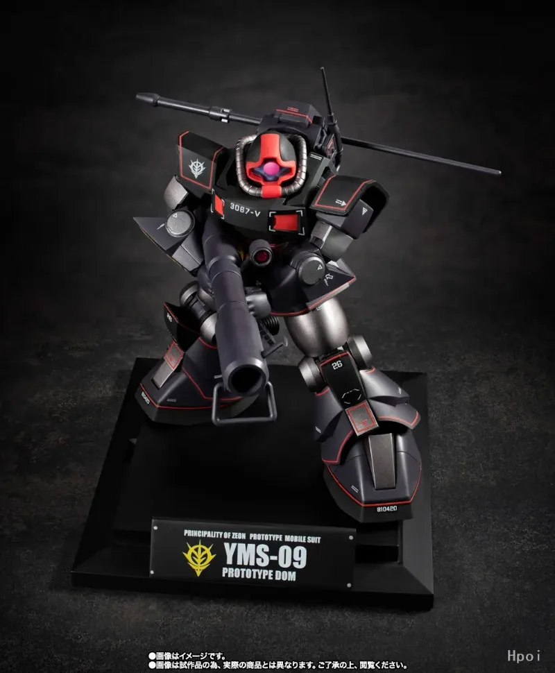 Фото Bandai ROBOT Spirits YMS‑09 Prototype Dom Ver.A.N.I.M.E.Gundam Подвижная фигурка персонажа аниме, коллекционная модель, полностью укомплектованная. №4
