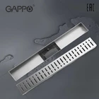 GAPPO Линейный слив  стопор с защитой от запаха, для ванной комнаты, душа G85007-3