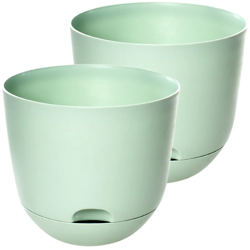 

Self Watering Pot Flower Indoor Pots Planters Planter Outdoor African Violet Containers Box Window Inch Plastic Drainage Orchids