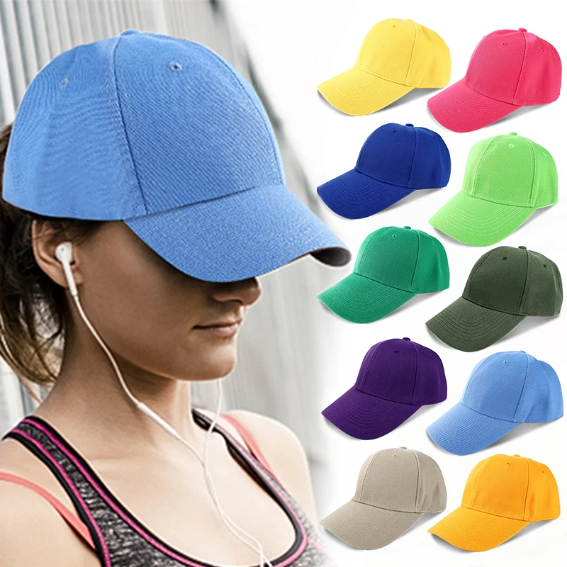 Simple hats. Бейсболка летняя разноцветная.