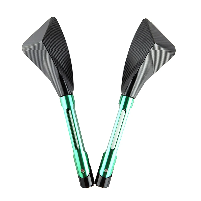 2 шт. CNC алюминиевый сплав универсальный мотоцикл зеркало заднего вида Руль Ручка