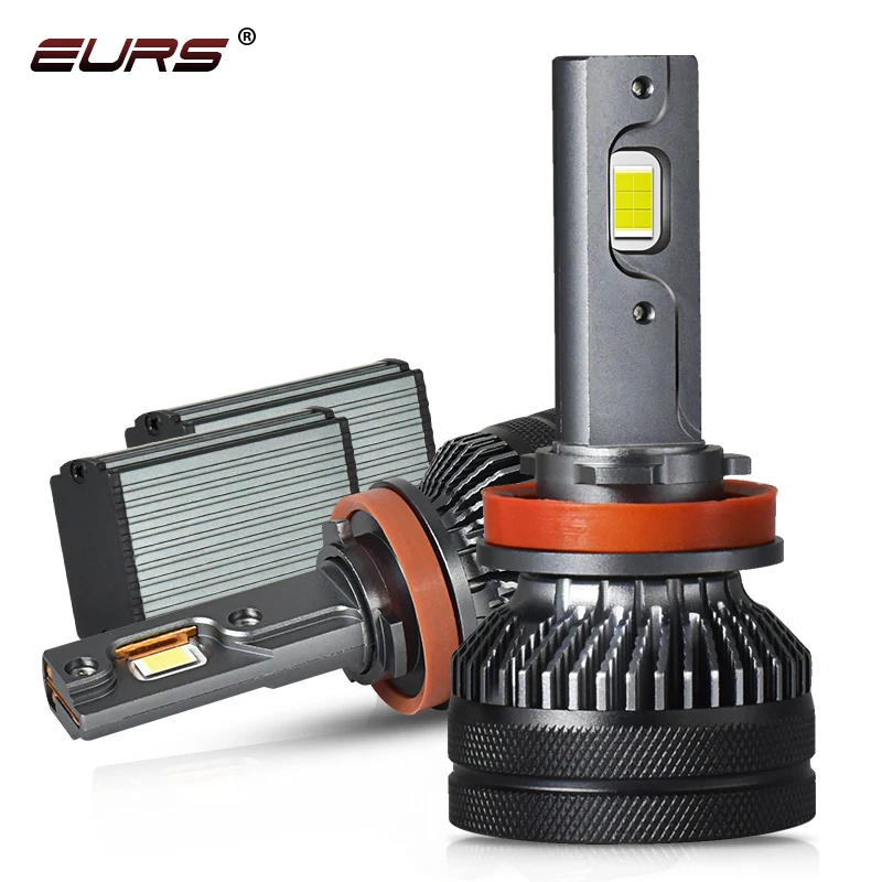 

EURS 120W H7 H8 H9 H11 Led Lights For Car H1 H4 HB3 9005 9012 HB4 9006 K5C Led Car Headlight Bulb 6000K 20000Lm Fog Lamp Kit 12V