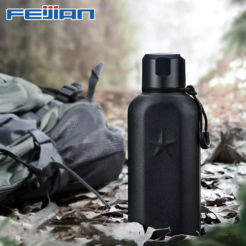 Vacuum Insulation Stainless Steel Sports Thermos Double Wall Flask