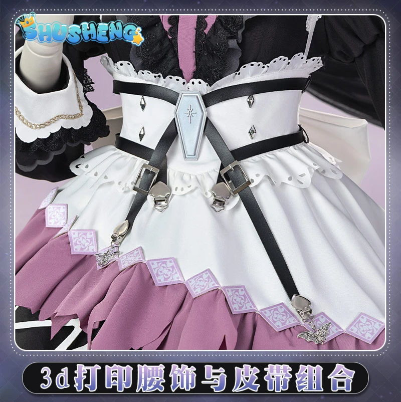Фото Аниме BanG Dream! Костюм для косплея Nyubara Reona RAS, платье горничной для девочек на Хэллоуин и Рождество, высококачественная новая униформа в стиле Лолита №4