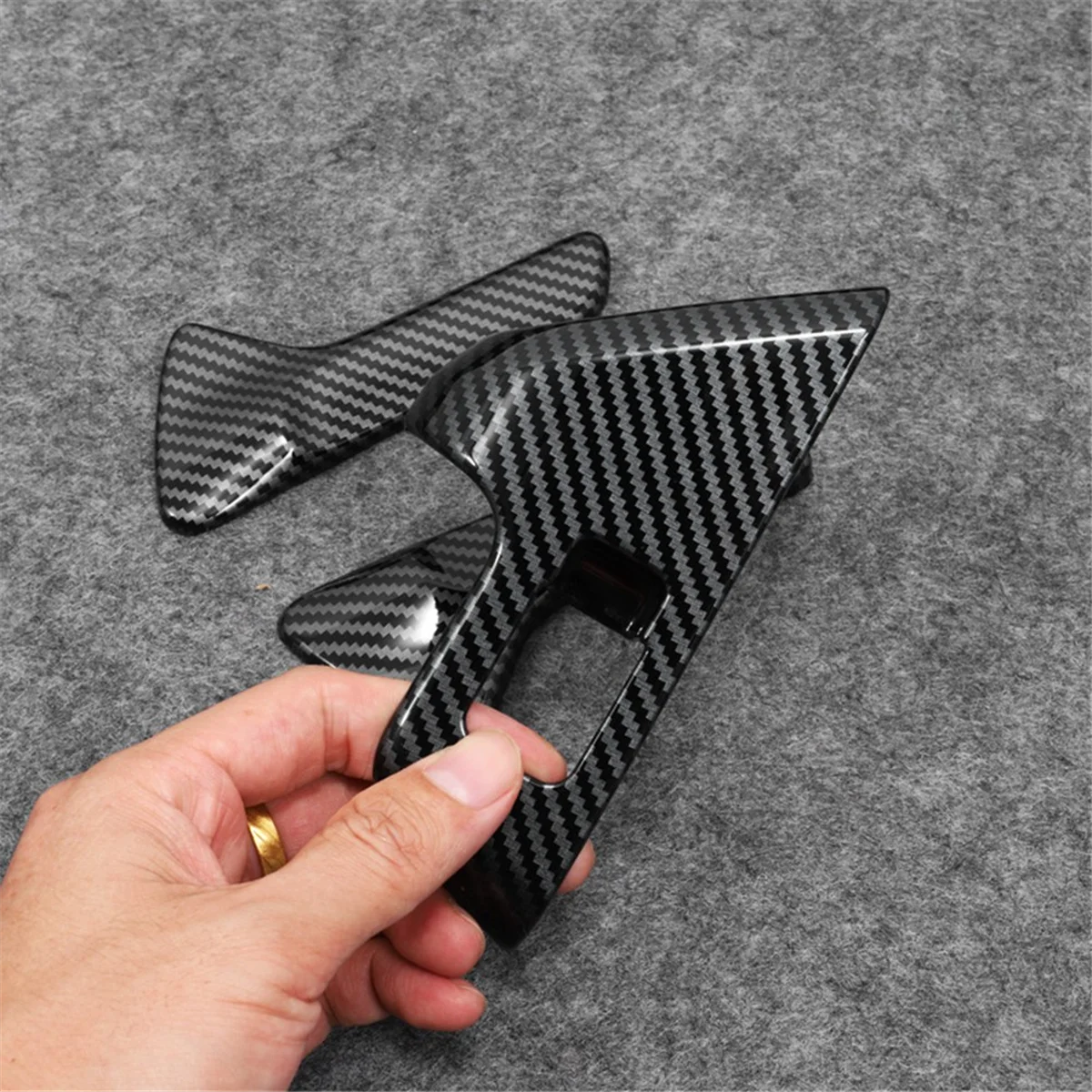 4 шт./комплект наклейки на панель переключателя двери и окна Mercedes-Benz GLB/GLA/EQA/EQB-Class