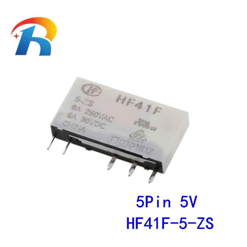 

5 шт., реле мощности HF41F 5 12 24V HS ZS
