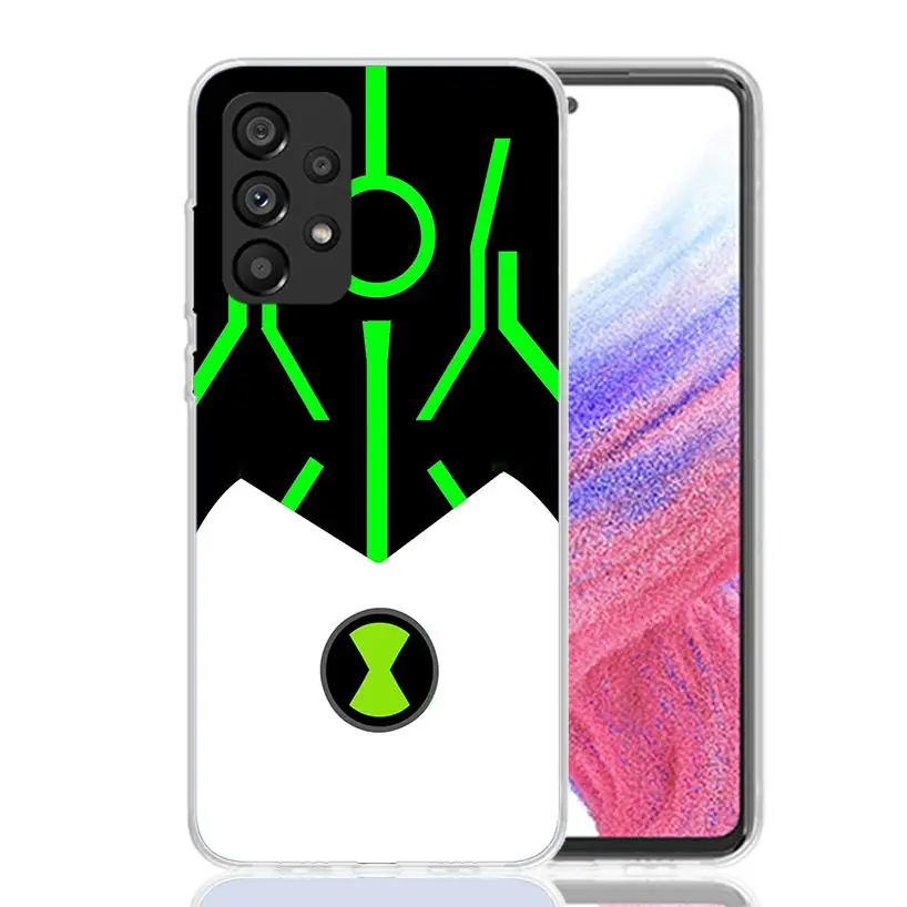 Чехол для телефона Cartoon Ben 10 Samsung Galaxy A16 A14 A15 A13 A12 A54 A55 A53 A52 A24 A25 A23 A22 A34 A35 A33 A32 A05S A04S