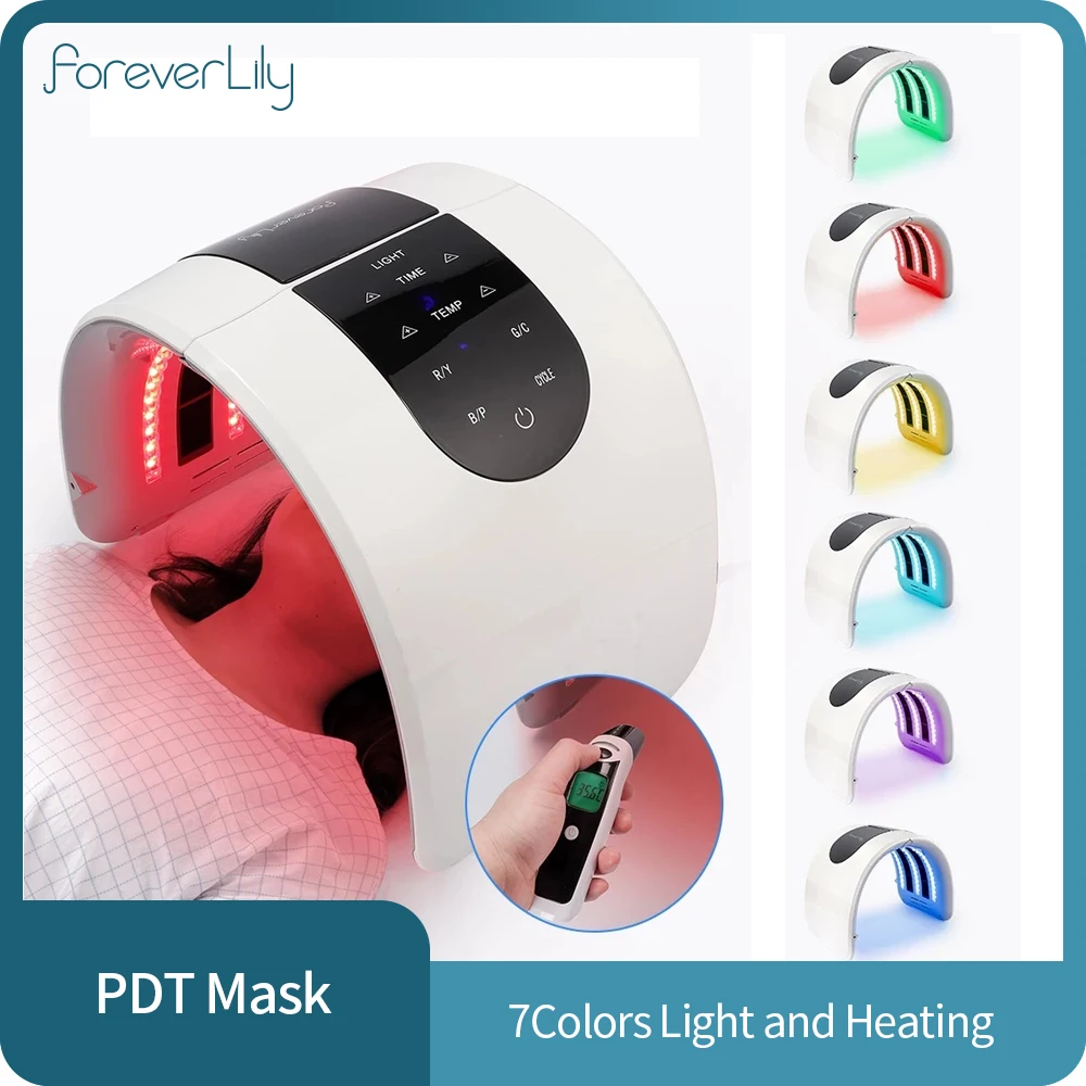 Home Use PDT LED Photon Light Therapy Lamp Facial Body Beauty SPA Pdt Mask Skin Tighten Rejuvenation Acne Wrinkle Remover Device