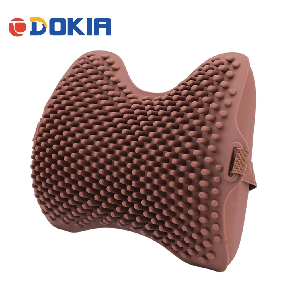 Автомобильная подушка для массажа шеи силикагелевая Подушка на подголовник