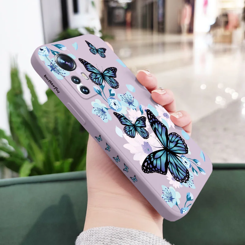aurora butterfly phone case for xiaomi mi 12 11 ultra lite 10 10s 9 11t 10t 9t pro lite poco m4 x4 f3 x3 m3 pro 5g cover free global shipping