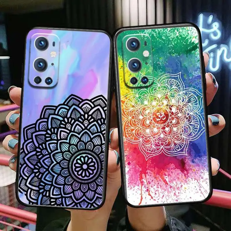 

Retro Mandala Flower For OnePlus Nord N100 N10 5G 9 8 Pro 7 7Pro Case Phone Cover For OnePlus 7 Pro 1+7T 6T 5T 3T Case